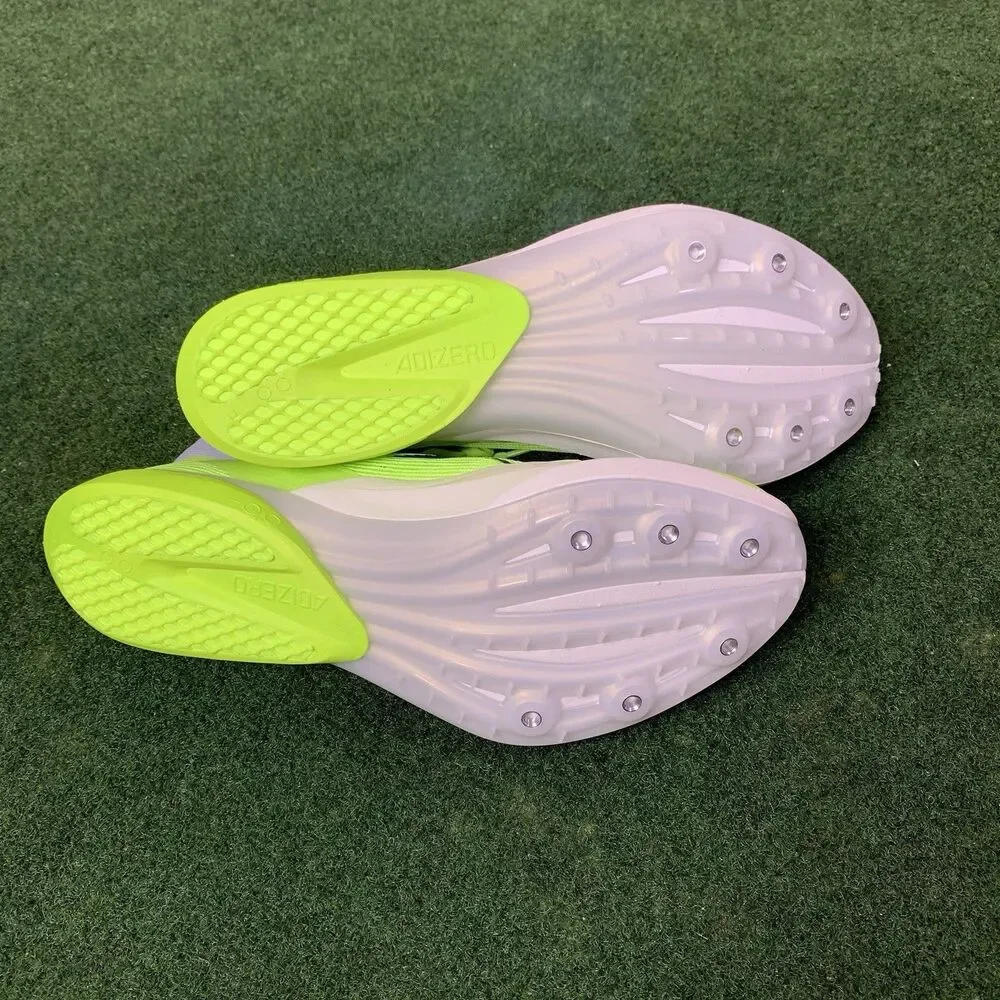 Sz 11 Adidas Adizero Avanti Track Spikes Lucid Lemon Men’s IG1989